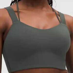 Lululemon Like a Cloud Longline Bra Light Support, D/DD Cup Sz 10